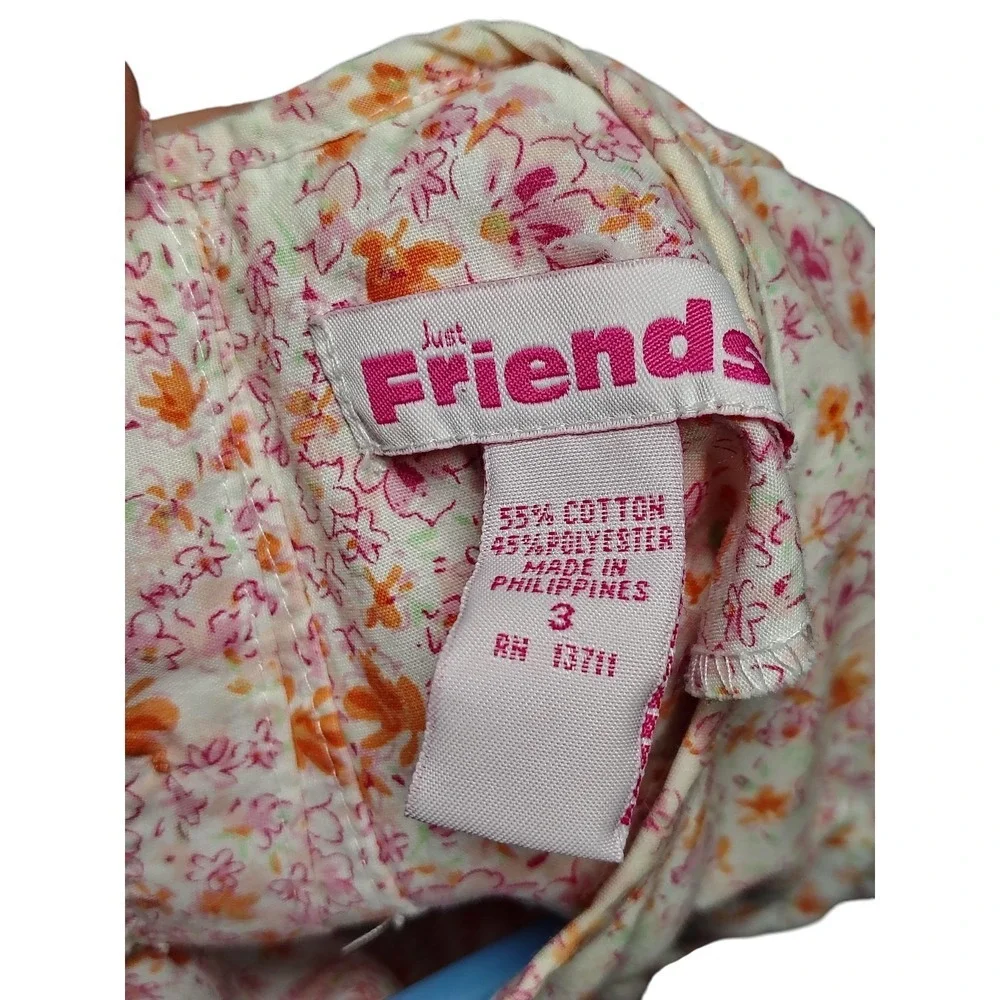 Vintage just friends smocked dress sz‎ 3